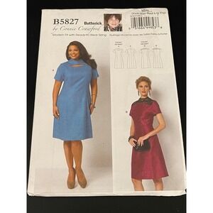 00331 - Butterick B5827 Misses Dress Sewing Pattern Modern Fit‎ Ready to Wear